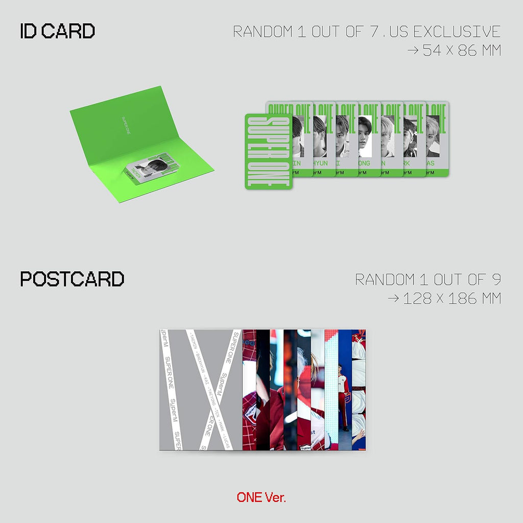 SuperM The 1st Album 'Super One' [One Ver.]