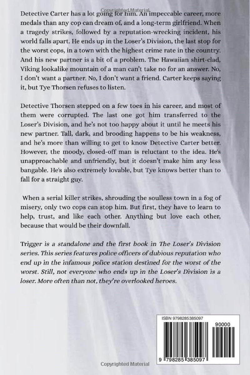 Trigger (The Loser's Division #1): M/M Romance