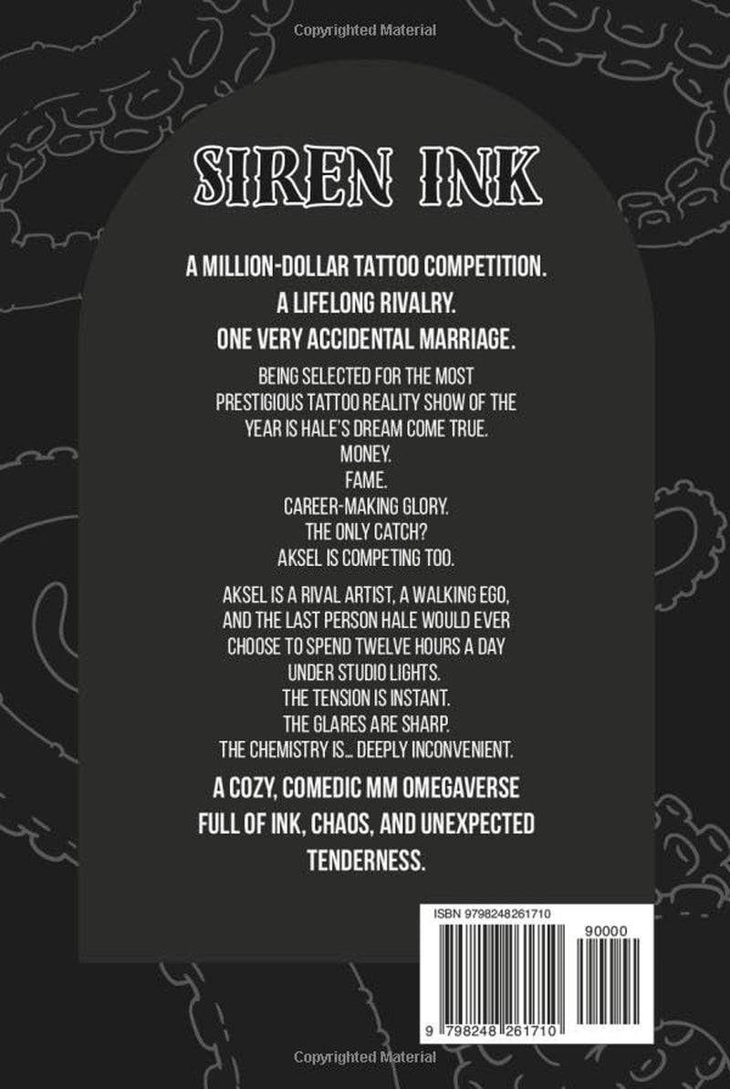Siren Ink: An MM Omegaverse Romantic Comedy (The Mythical Men Series)