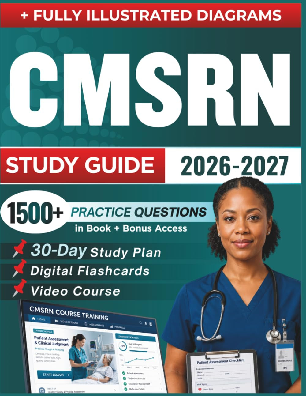 CMSRN STUDY GUIDE 2026 – 2027: Expanded Edition with Detailed Review for the Certified Medical-Surgical Registered Nurse Exam, 1500+ Questions and ... Access to Pass (Academic Succees Hub)