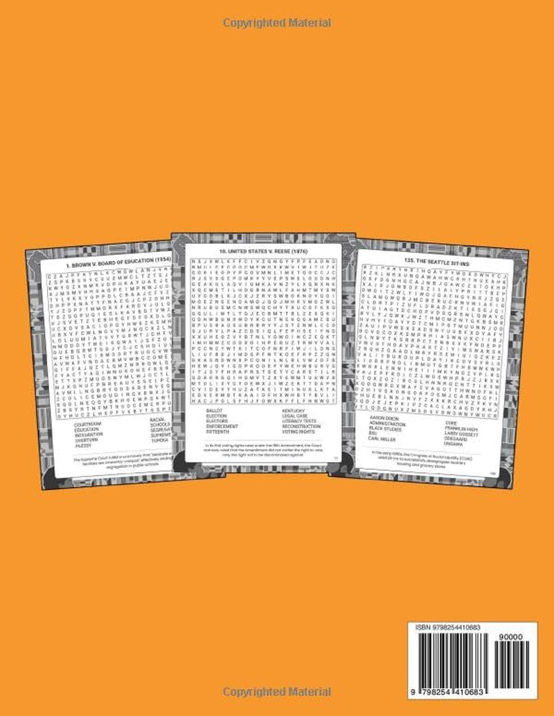 Black History Word Search Large Print: 250+ Black Culture Puzzles and Fun Facts Celebrating Black History Month, Juneteenth, and Honoring Civil Rights Legends for Teens and Adults