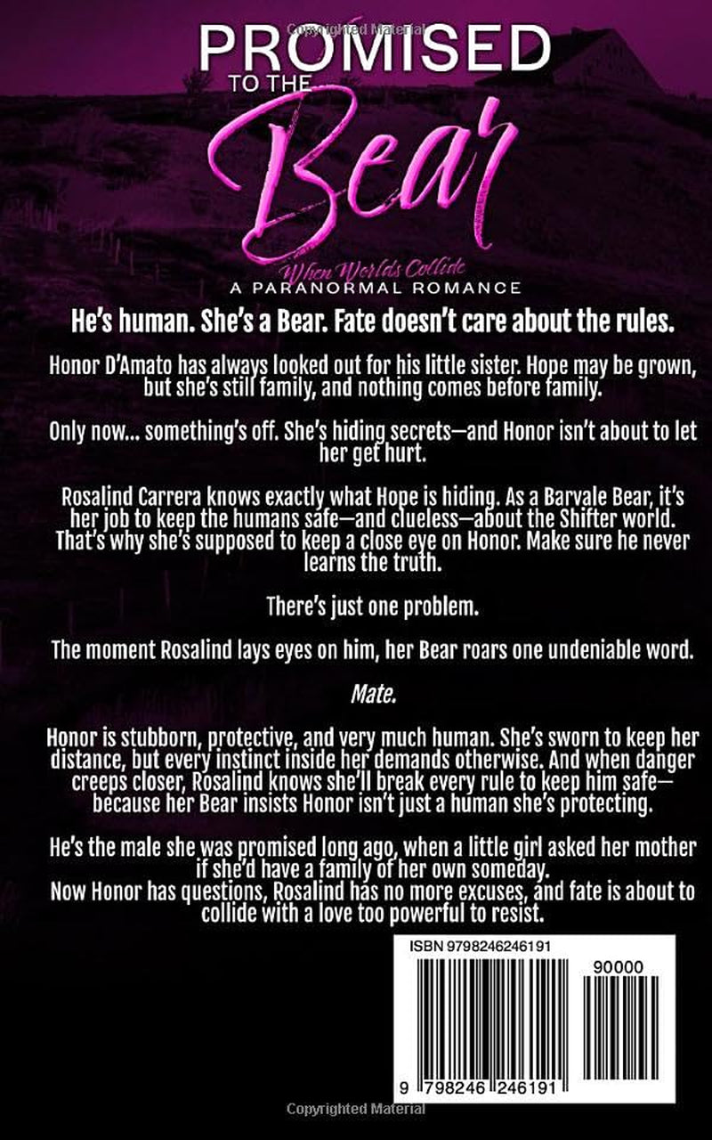 Promised to the Bear: A Paranormal Romance (When Worlds Collide)