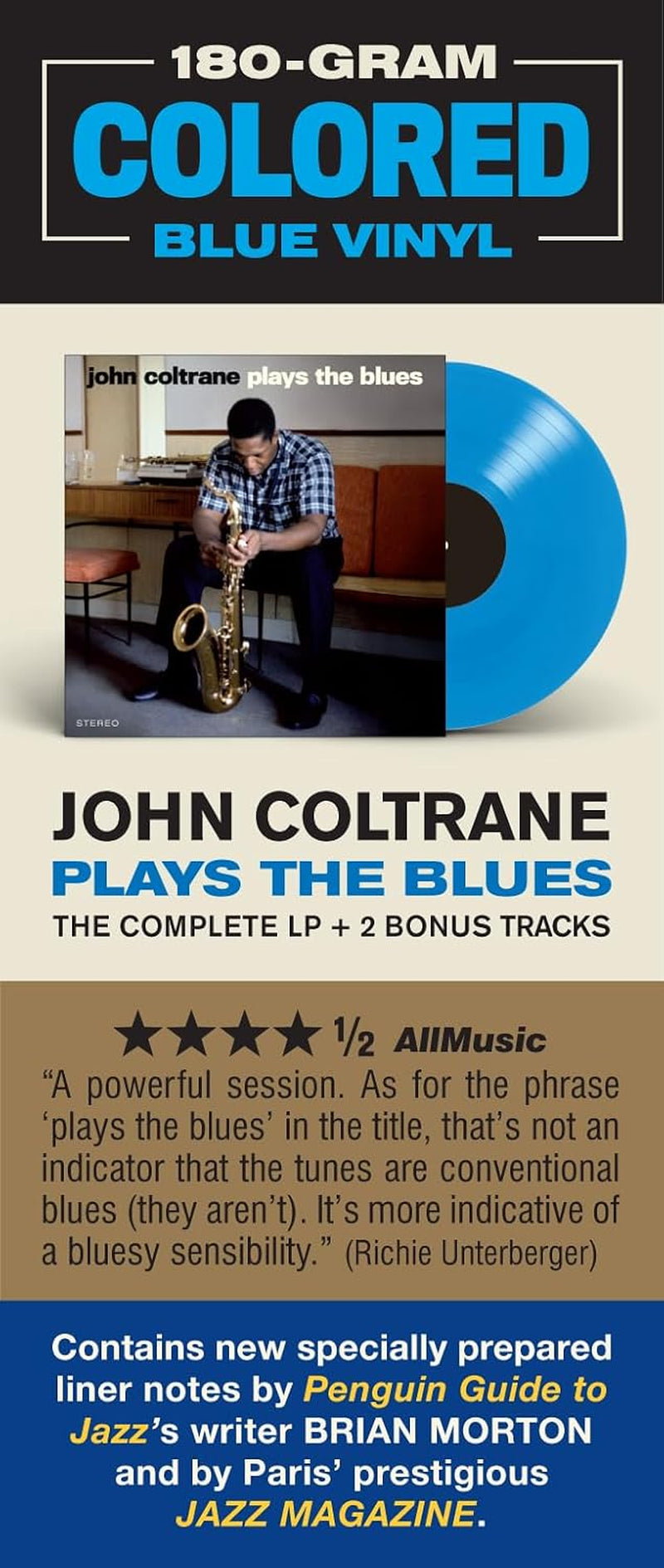 Plays The Blues - Limited Blue Tracks