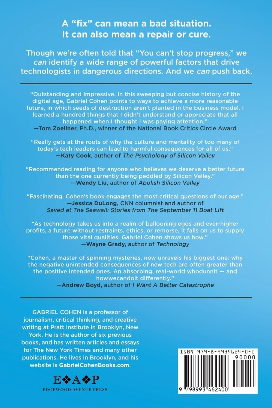 The Frankenstein Fix: Why Big Tech Goes Astray & What We Can Do About It