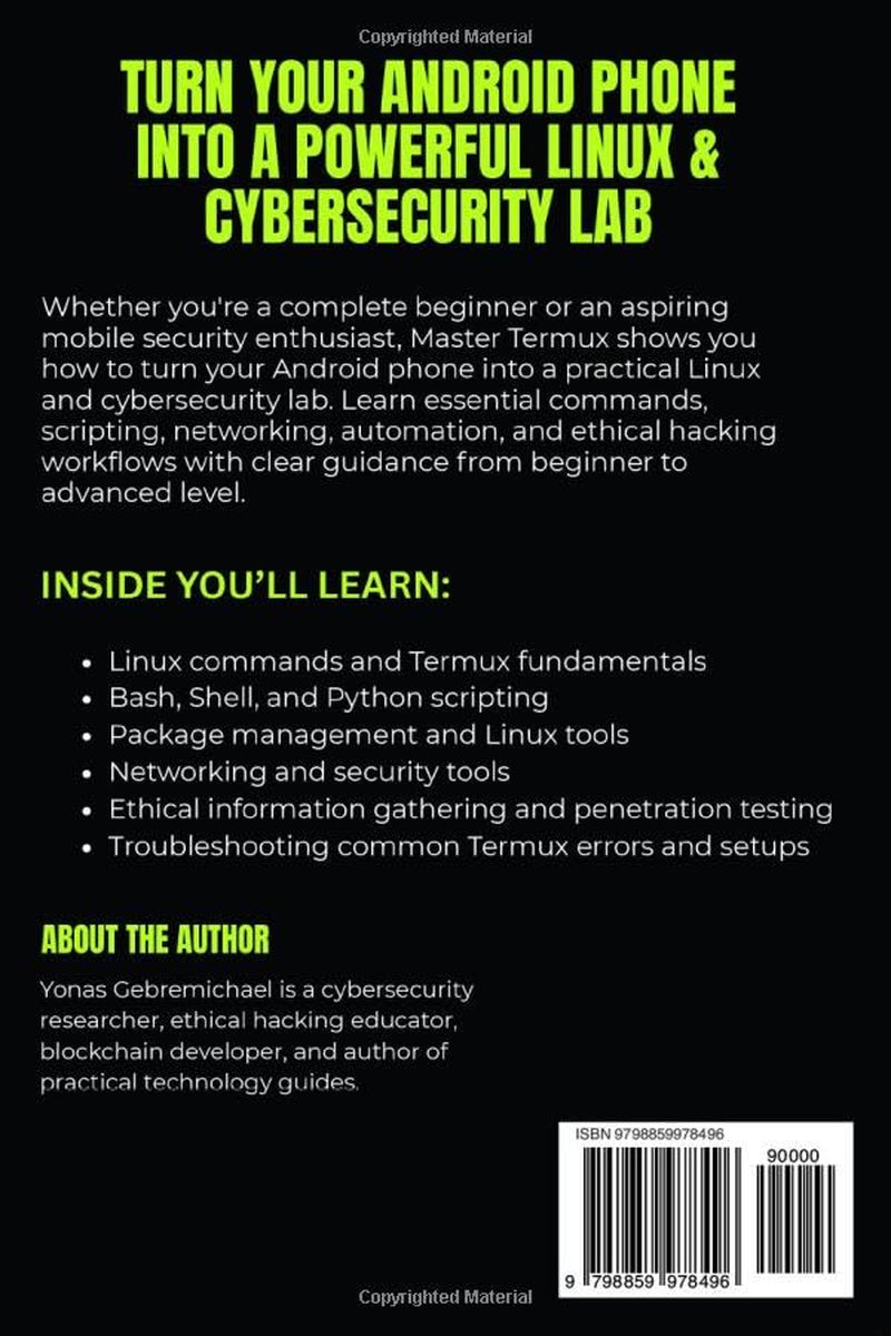 Master Termux - Ethical Hacking with Android: Beginner to Advanced Complete Guide