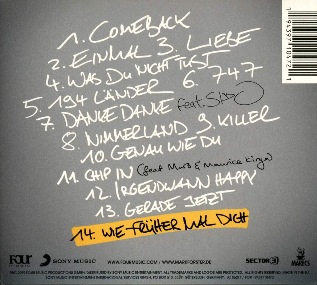 Liebe S/W Track