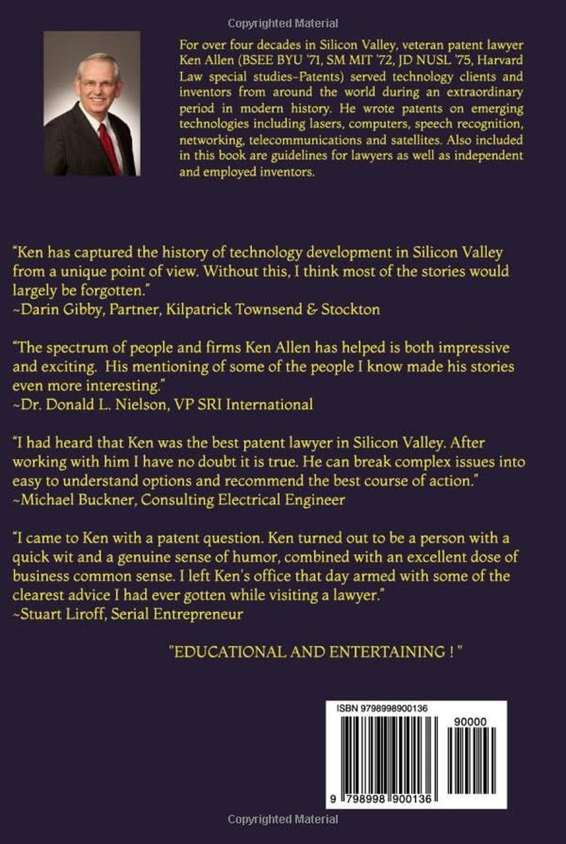 HiTek JD: Memoir of a Silicon Valley Patent Lawyer