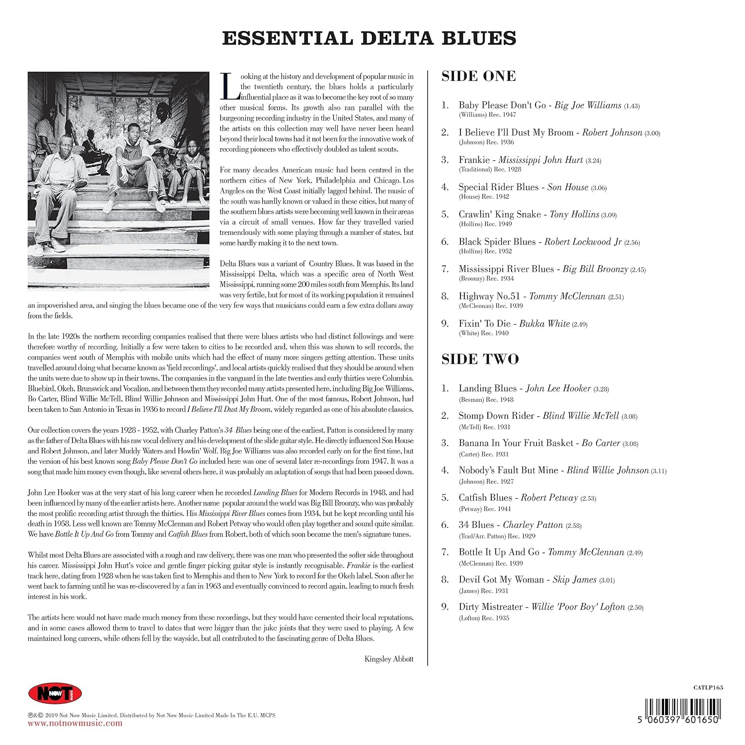 Essential Delta Blues / Various 180gm