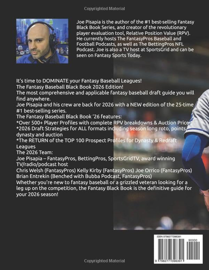 The Fantasy Baseball Black Book 2026