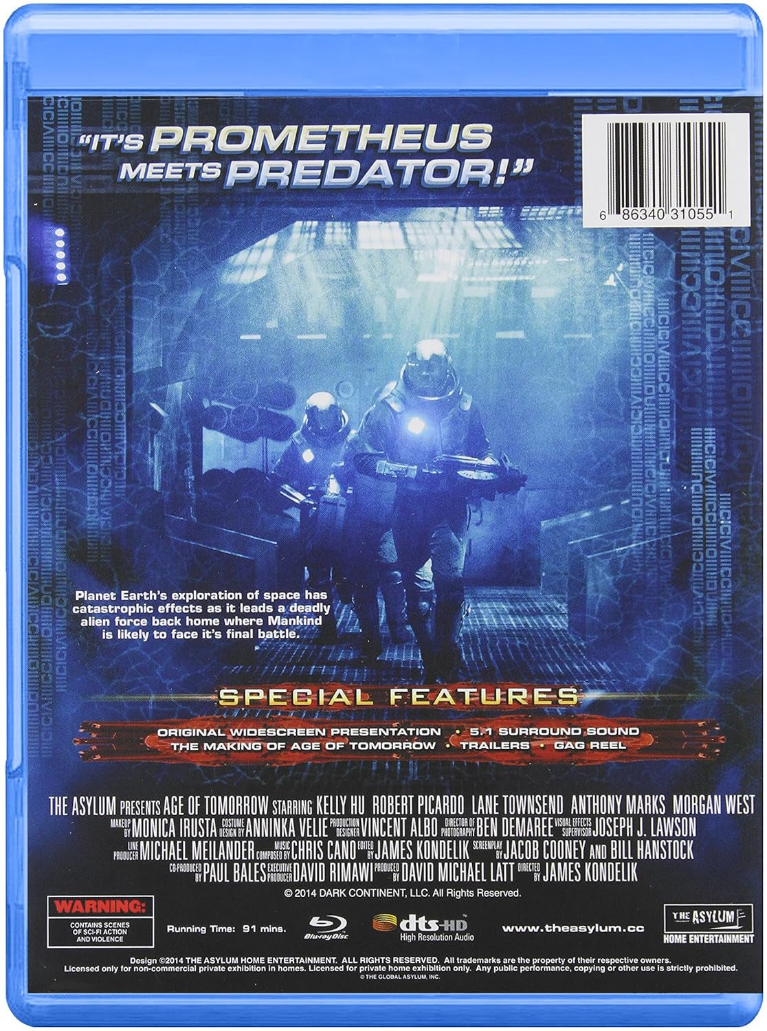 Age Of Tomorrow (Blu-ray)