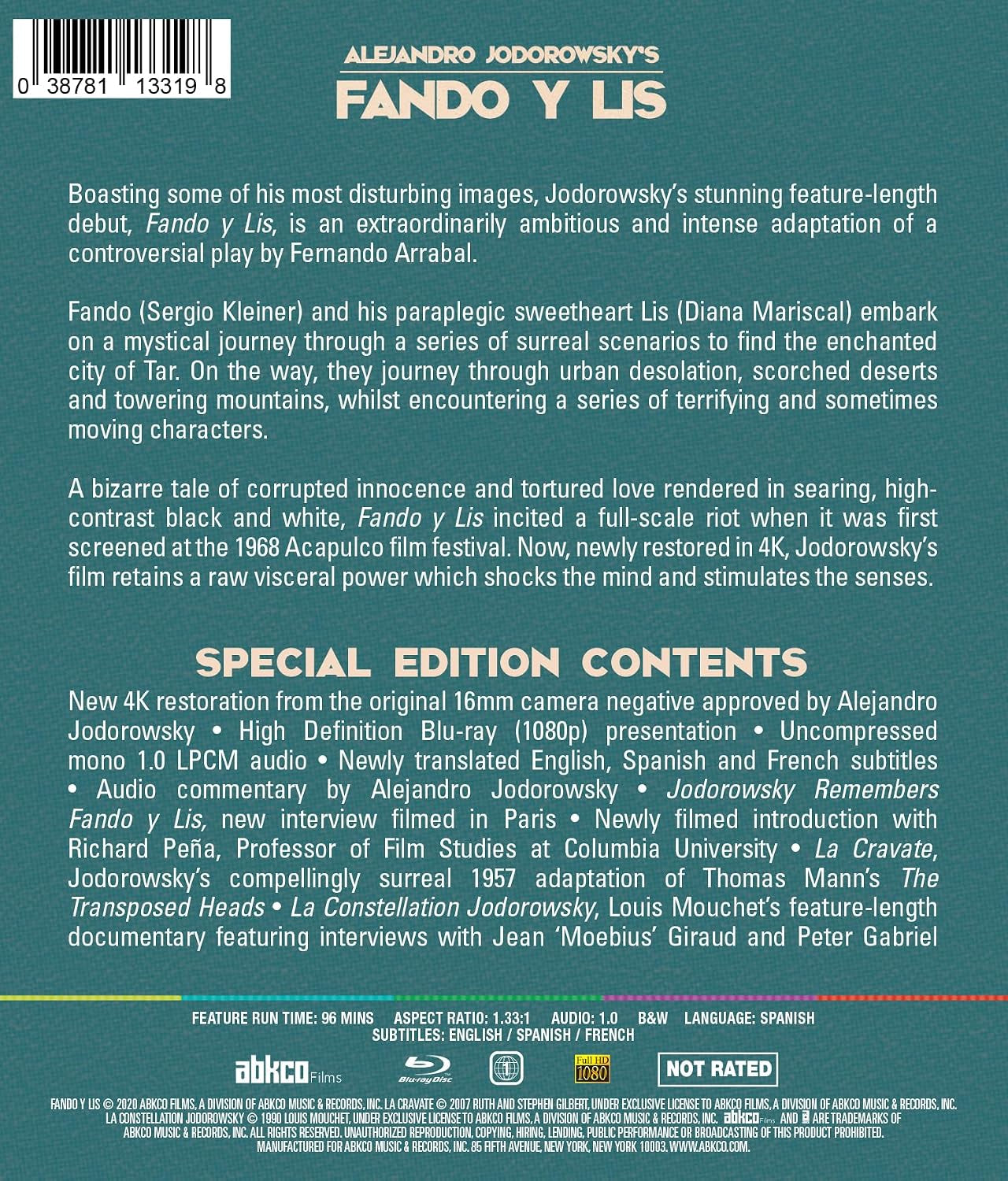 Fando Y Lis[2 Blu-ray]