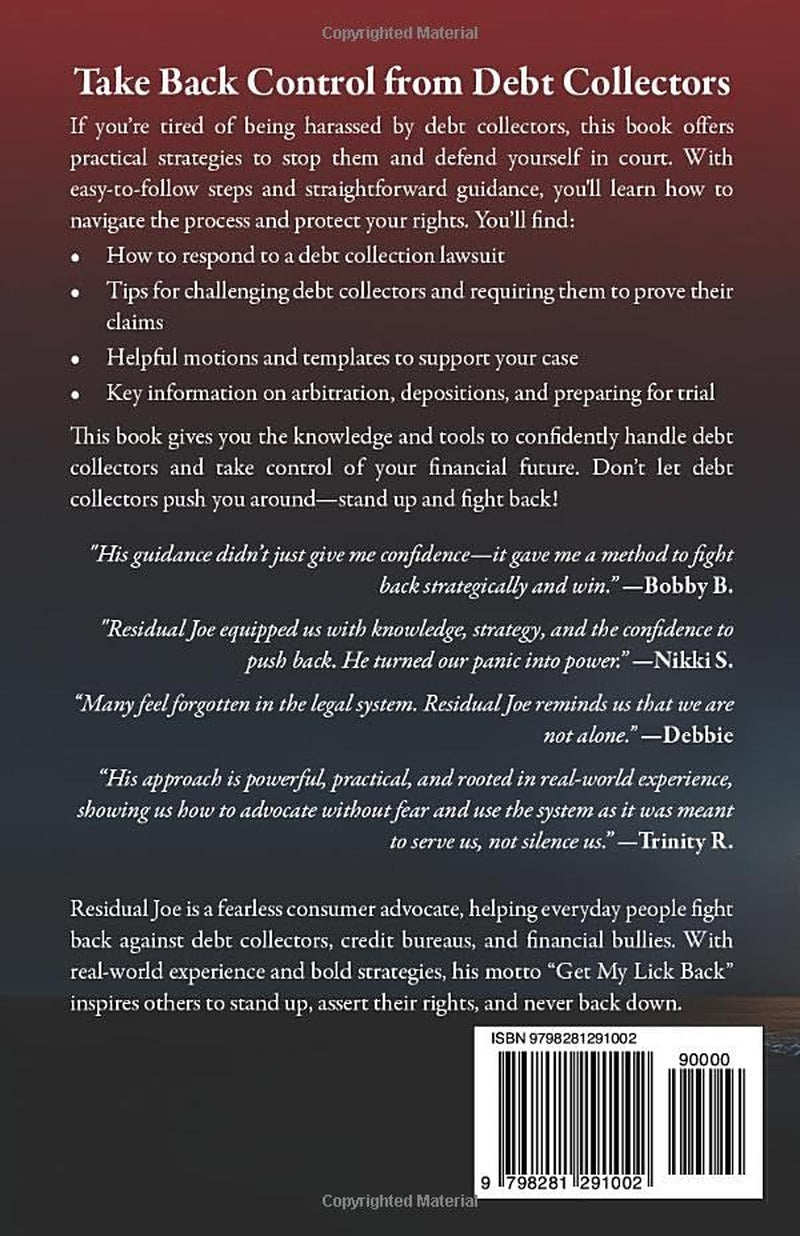 Debt Collector's Worst Nightmare: How to Fight Back in Court and Win
