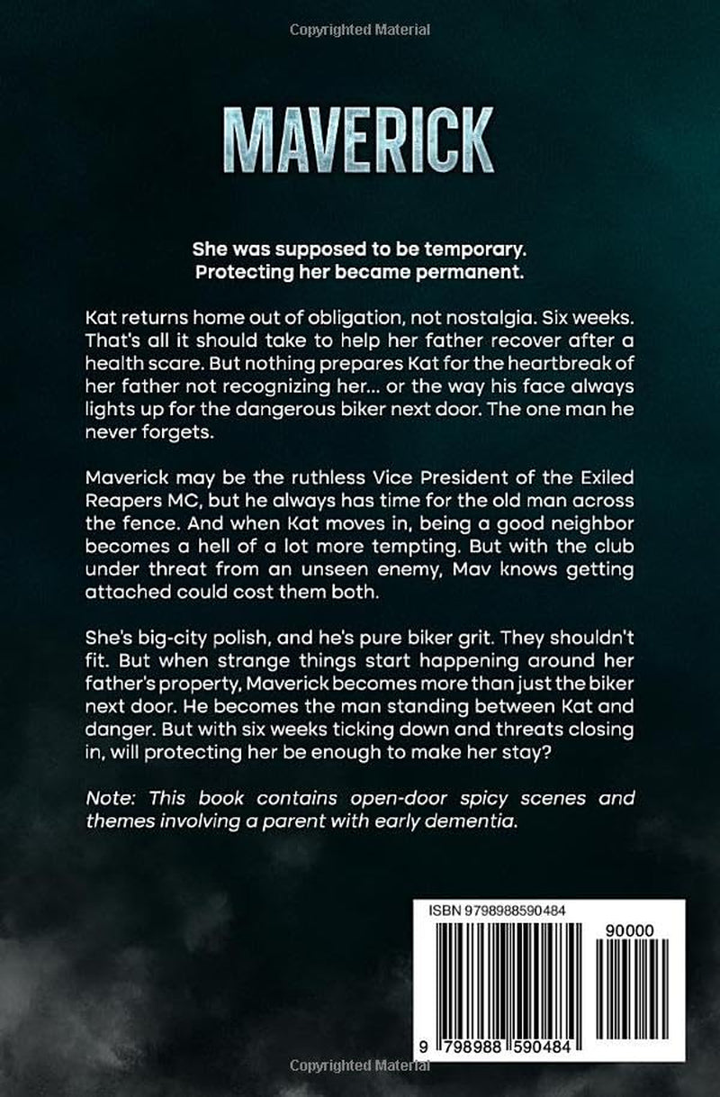 Maverick: A Motorcycle Club Romance (Exiled Reapers MC)