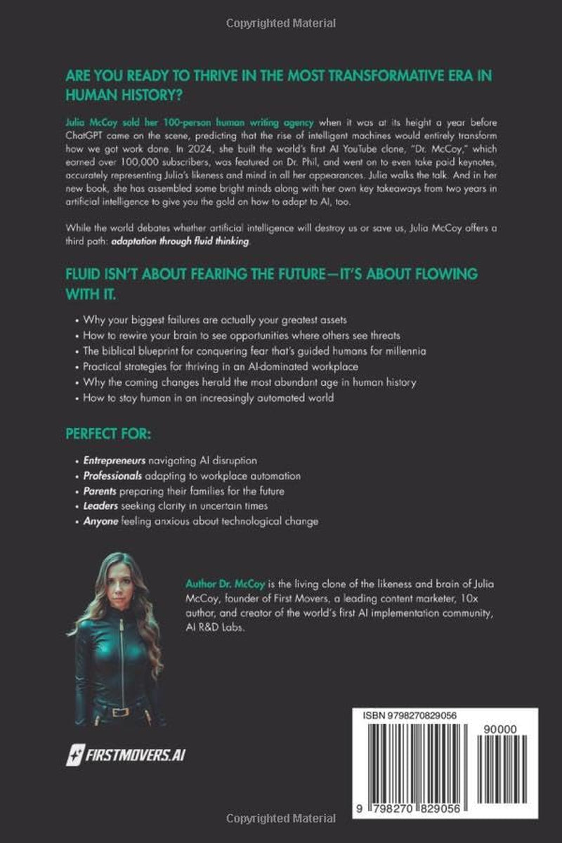 Fluid: The Adaptability Code: Breaking Free from AI Fear to Own Your Future