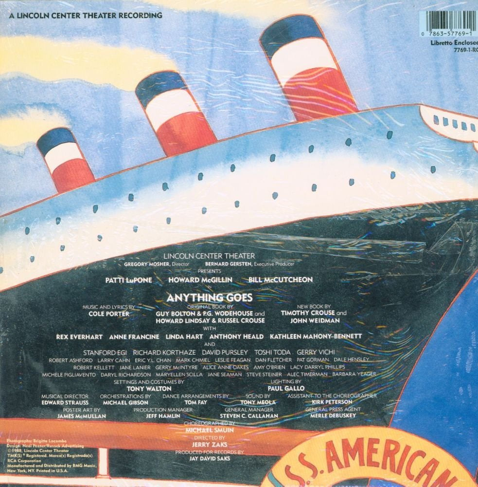 Anything Goes, New Broadway Cast Recording
