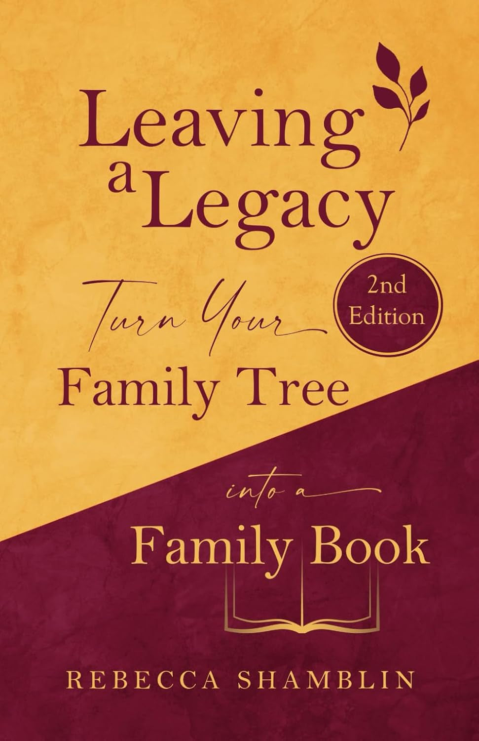 Leaving a Legacy: Turn Your Family Tree Into a Family Book (2nd Edition)
