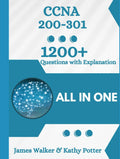 CCNA 200-301 Official Cert Guide with 1200+ Updated Questions and Explanations: CCNA Book