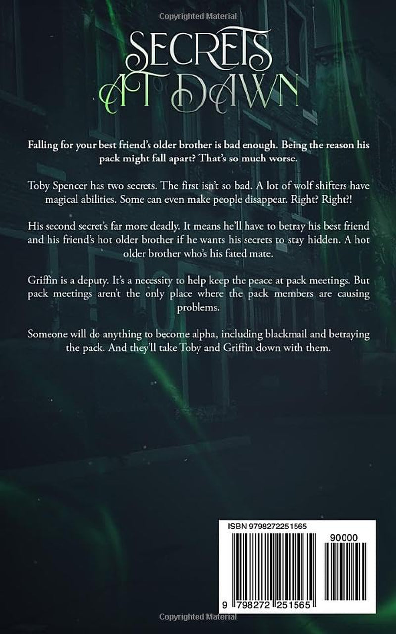 Secrets at Dawn: A Forbidden Fated Mates MM Paranormal Romance (Forbidden Entanglements)