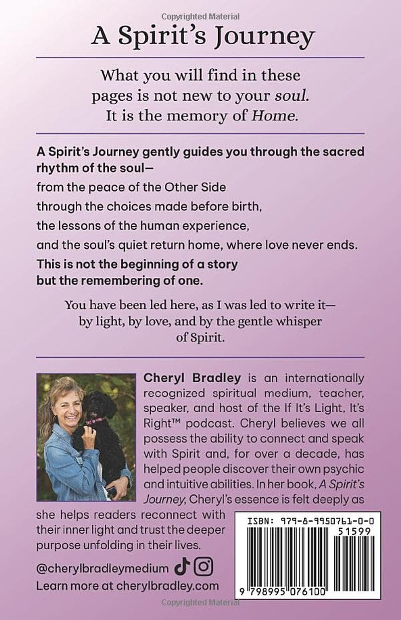 A Spirit’s Journey: Discover your soul’s purpose and the light that guides you on your path