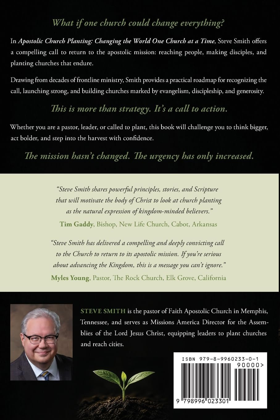 Apostolic Church Planting: Changing the World One Church at a Time