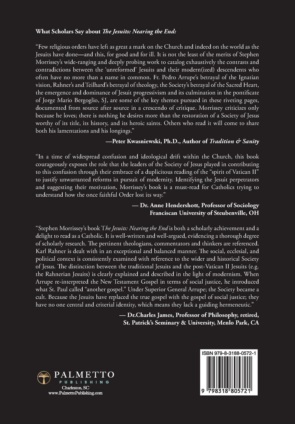 The Jesuits: Nearing the End