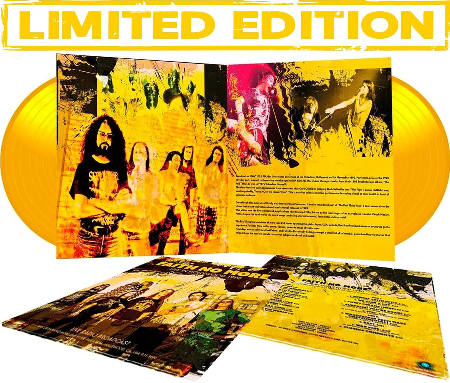 Faith No More - Hollywood 1990 – Limited Color Edition