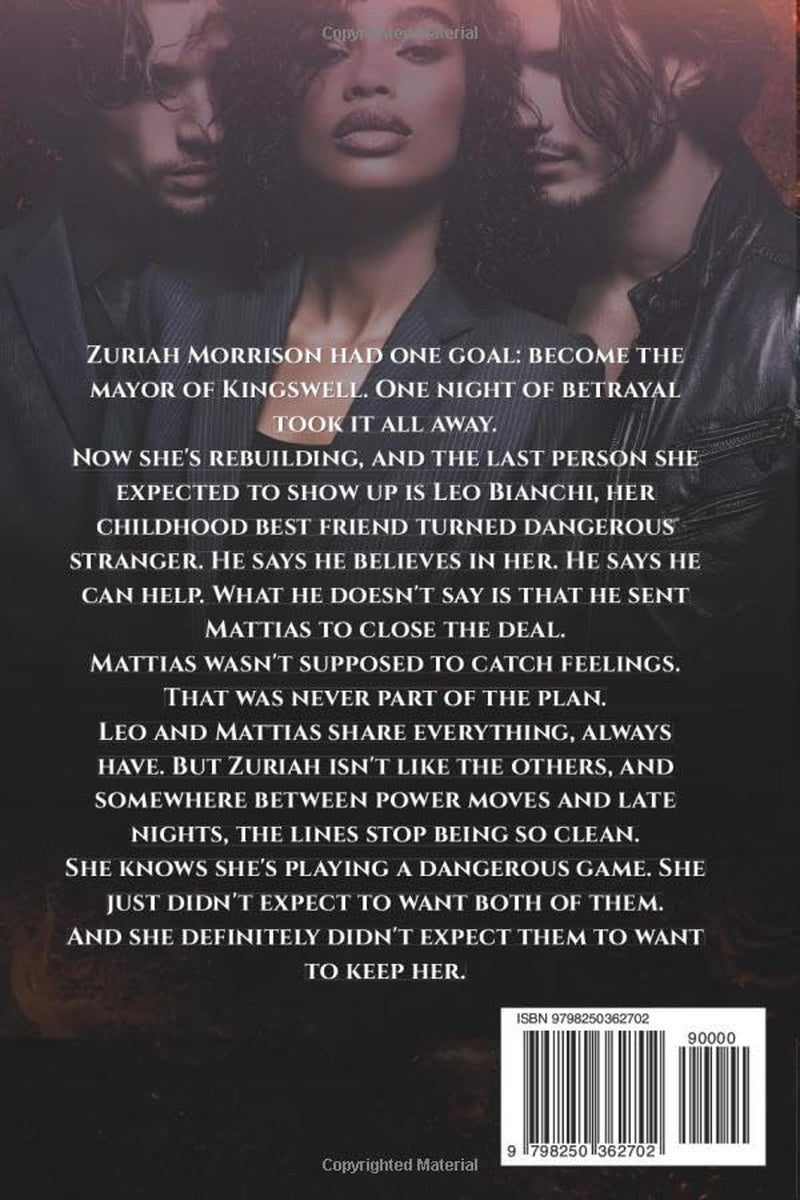 Playing With Fire: A Dark MFM Mafia BWWM Romance
