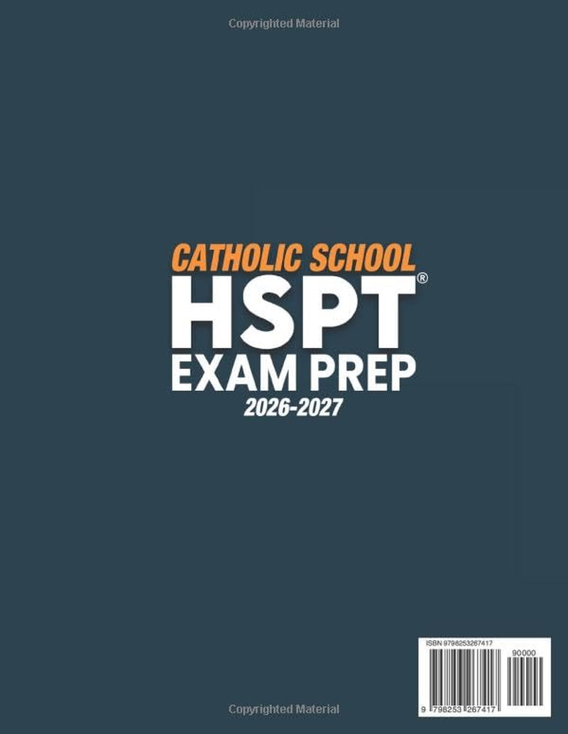 Catholic School HSPT Full Exam Prep: Everything Your Child Needs to Prepare for the HSPT - Includes 8 Full-Length Tests, 3,500+ Practice Questions, 500+ Digital Flashcards & a Realistic Exam Simulator