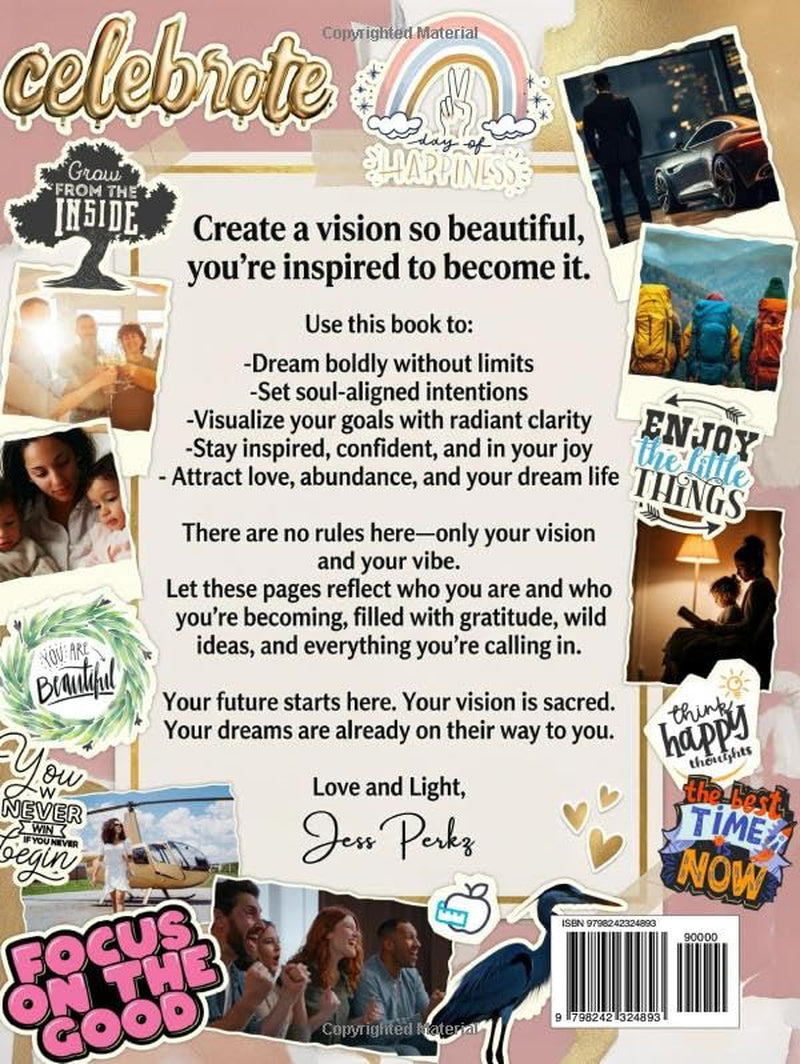 2026 Vision Board Clip Art Book: 650+ High-Impact Images, Quotes, Words & Affirmations to Manifest Your Goals for Women & Men (Dream Board Supplies) (Manifest Your Dream Life)