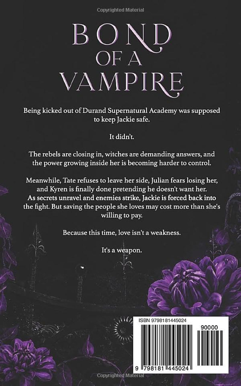Bond of a Vampire (Durand Supernatural Academy)
