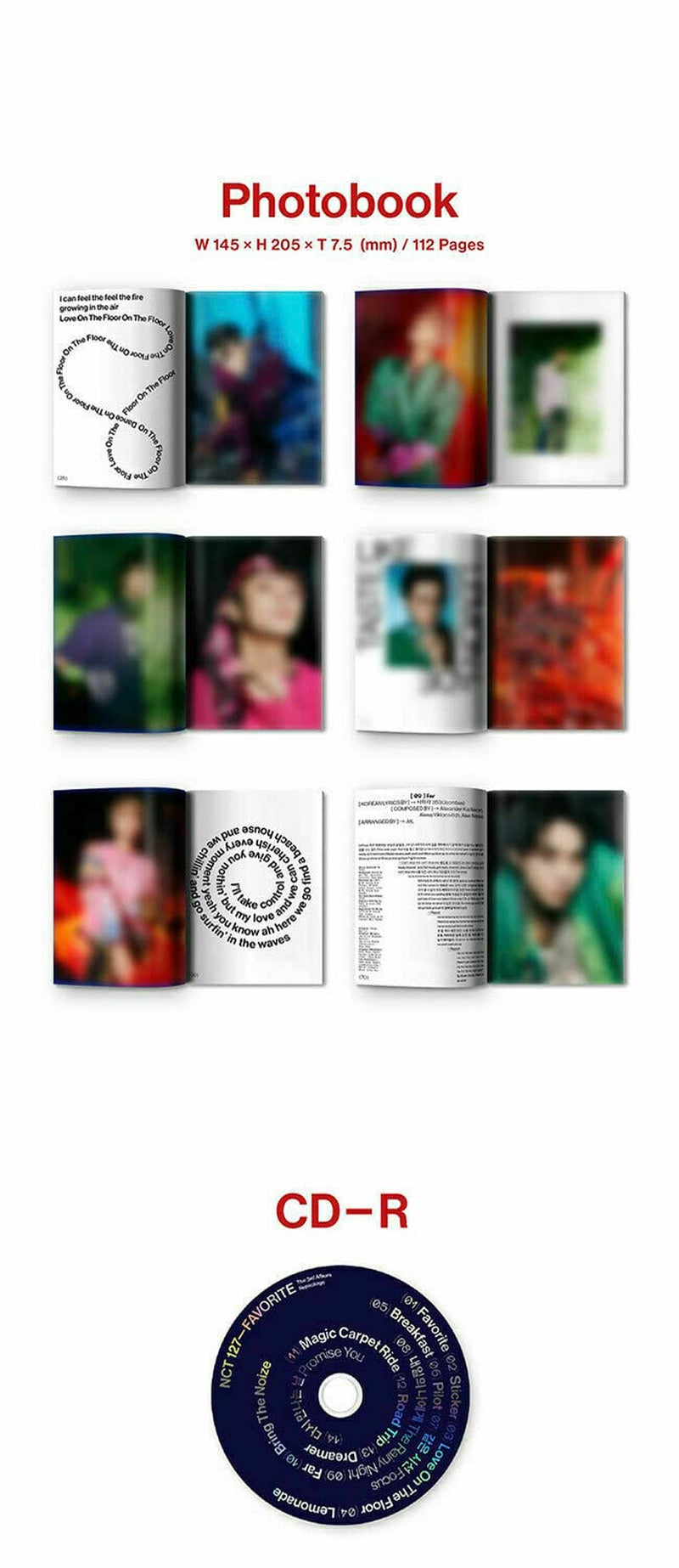 NCT 127 FAVORITE 3rd Repackage Album ( CATHARSIS ) Ver. 1ea CD+1ea Photo Book+1ea Book Mark+1ea Post Card+1ea Pendant Card+1ea Photo Card