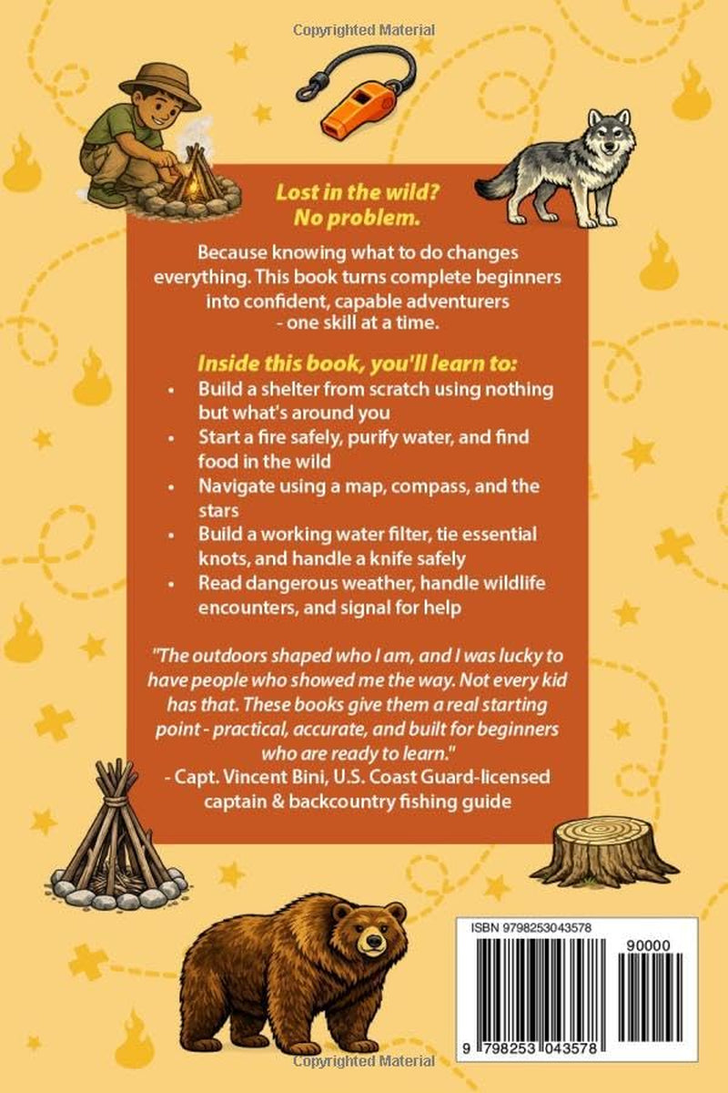 The Ultimate Survival Handbook for Kids: Essential Skills to Master the Outdoors and Thrive in the Wild (Outdoor Skills for Kids)