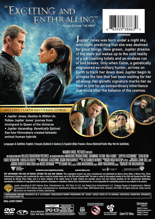 Jupiter Ascending (DVD)
