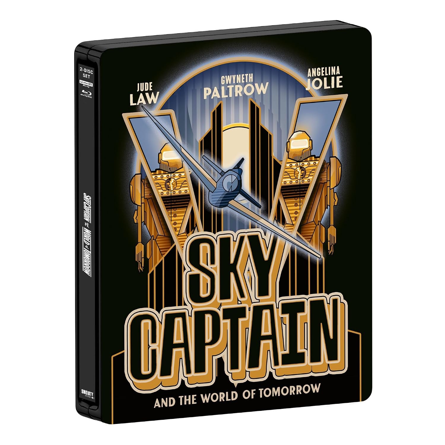 Sky Captain and the World of Tomorrow - Limited Edition Steelbook 4K Ultra HD + Blu-ray