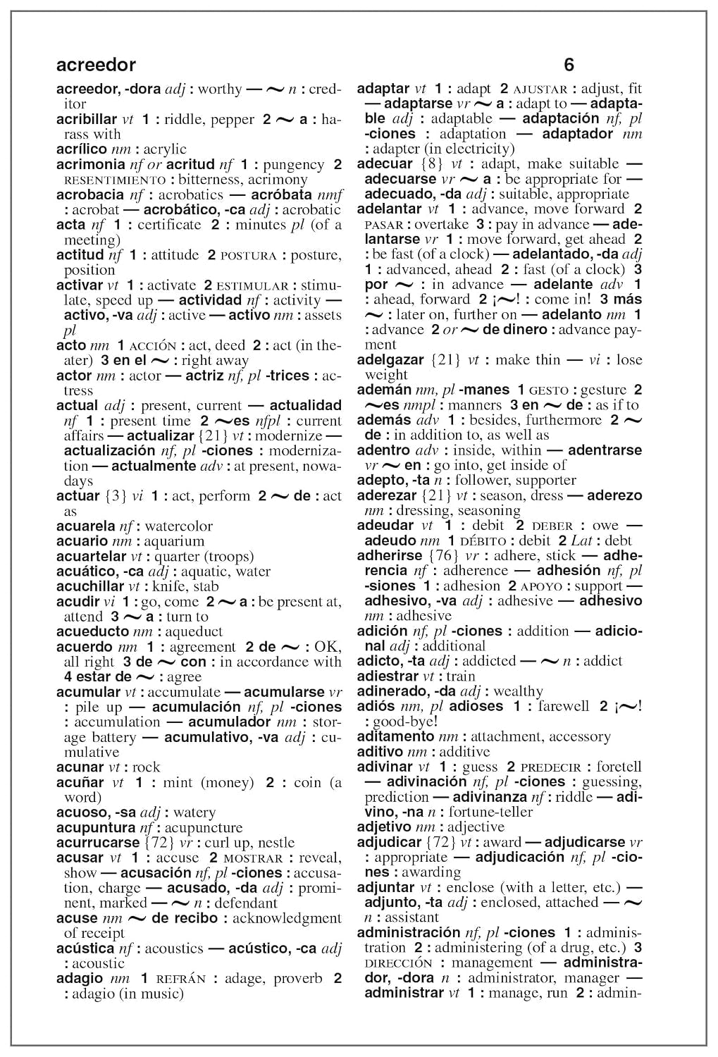 Webster's Spanish-English Dictionary for Students, Third Edition - Newest Edition