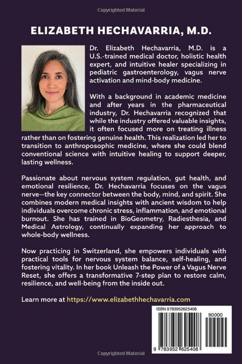 Unleash the Power of a Vagus Nerve Reset: A Simple 7-Step Plan with 97 Somatic Exercises for Nervous System Regulation, Gut Healing, and Inflammation Reduction (Healing Energy Books)