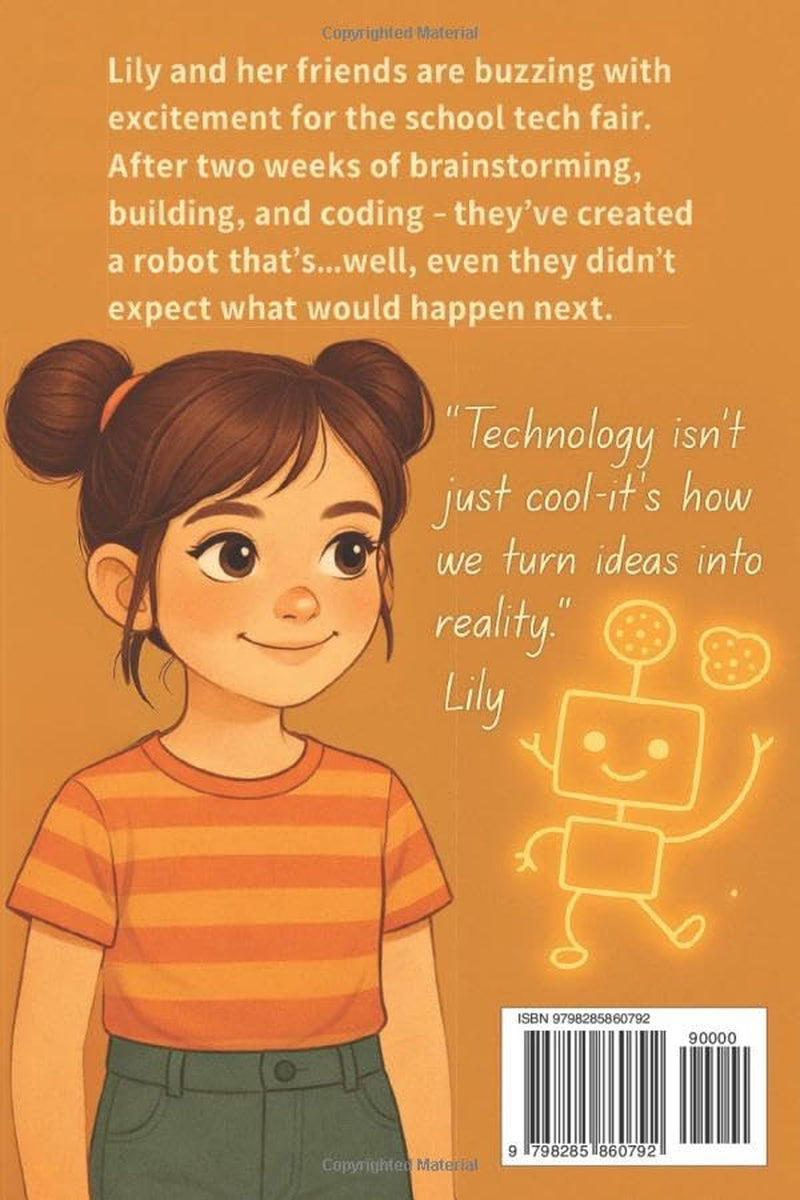 Lily and the Robot That Stole the Show: A Fun & Educational Robotics Adventure for Curious Kids Ages 6-12 (Lily Explores the World of STEM)