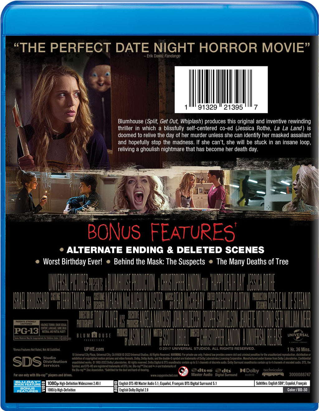 Happy Death Day [Blu-ray]