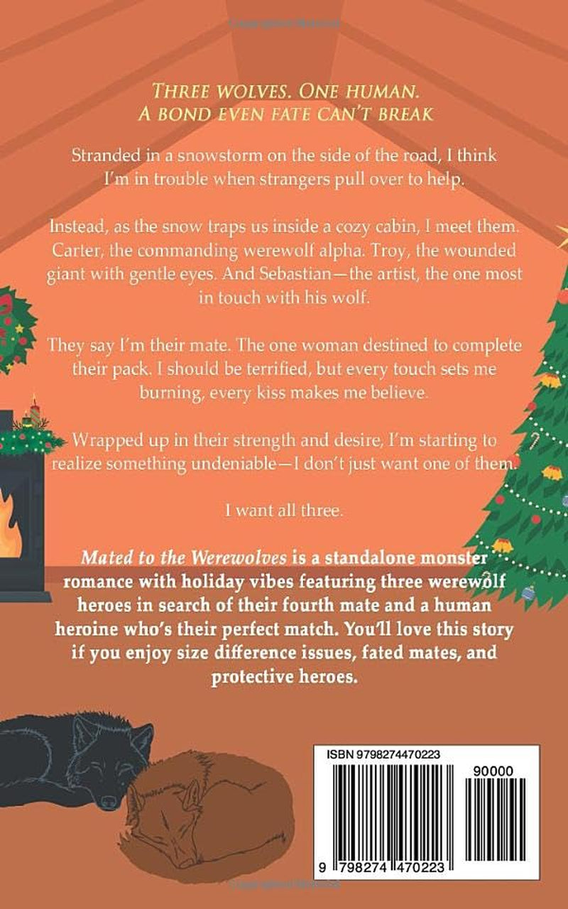 Mated to the Werewolves: A Monstrous Holiday Tale (Clearwater Monsters)