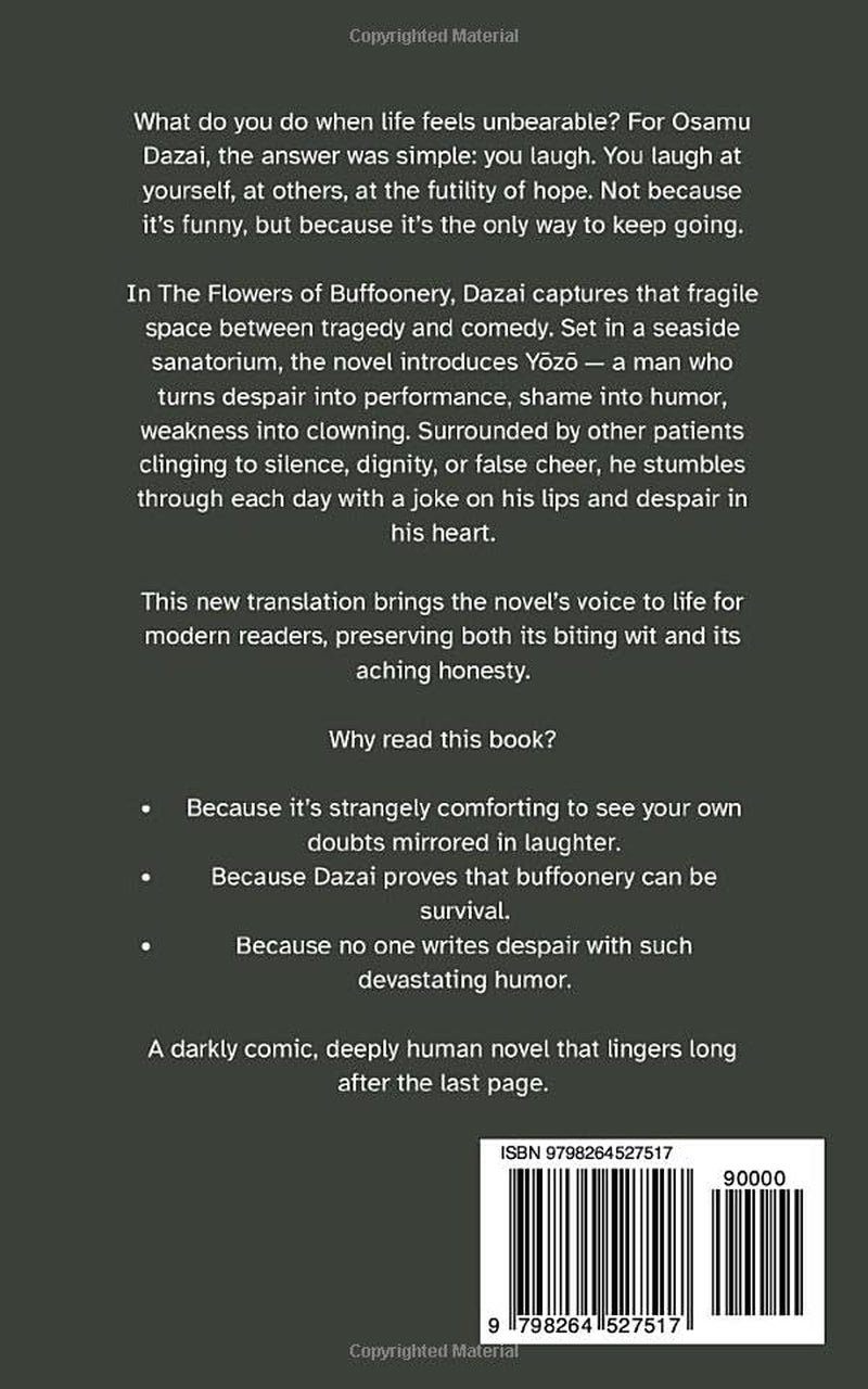 The Flowers of Buffoonery: A New Translation of Osamu Dazai’s Tragicomic Masterpiece