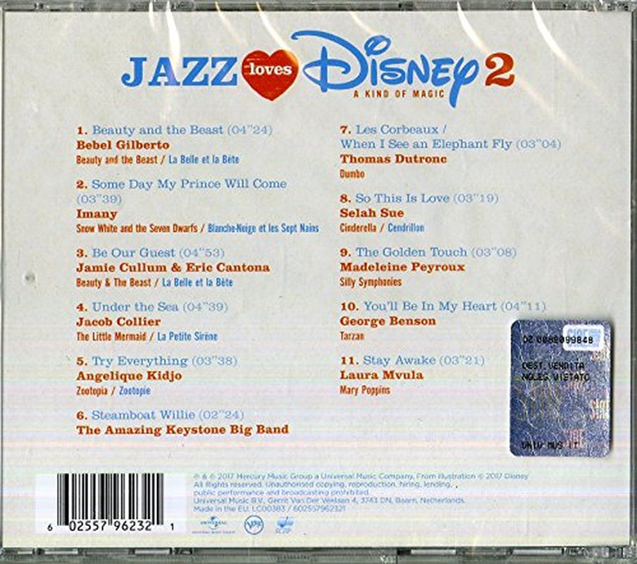 Jazz Loves Disney 2 CD Set