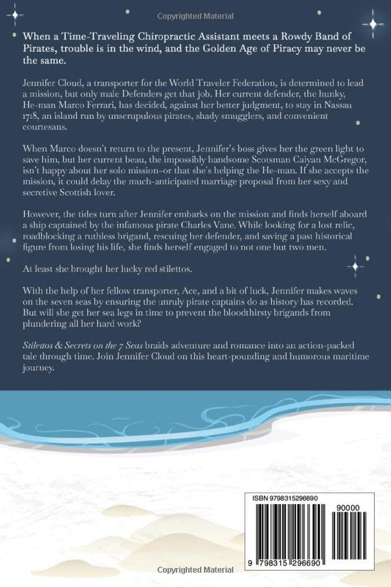 Stilettos & Secrets on the 7 Seas: A Jennifer Cloud Time Travel Novel