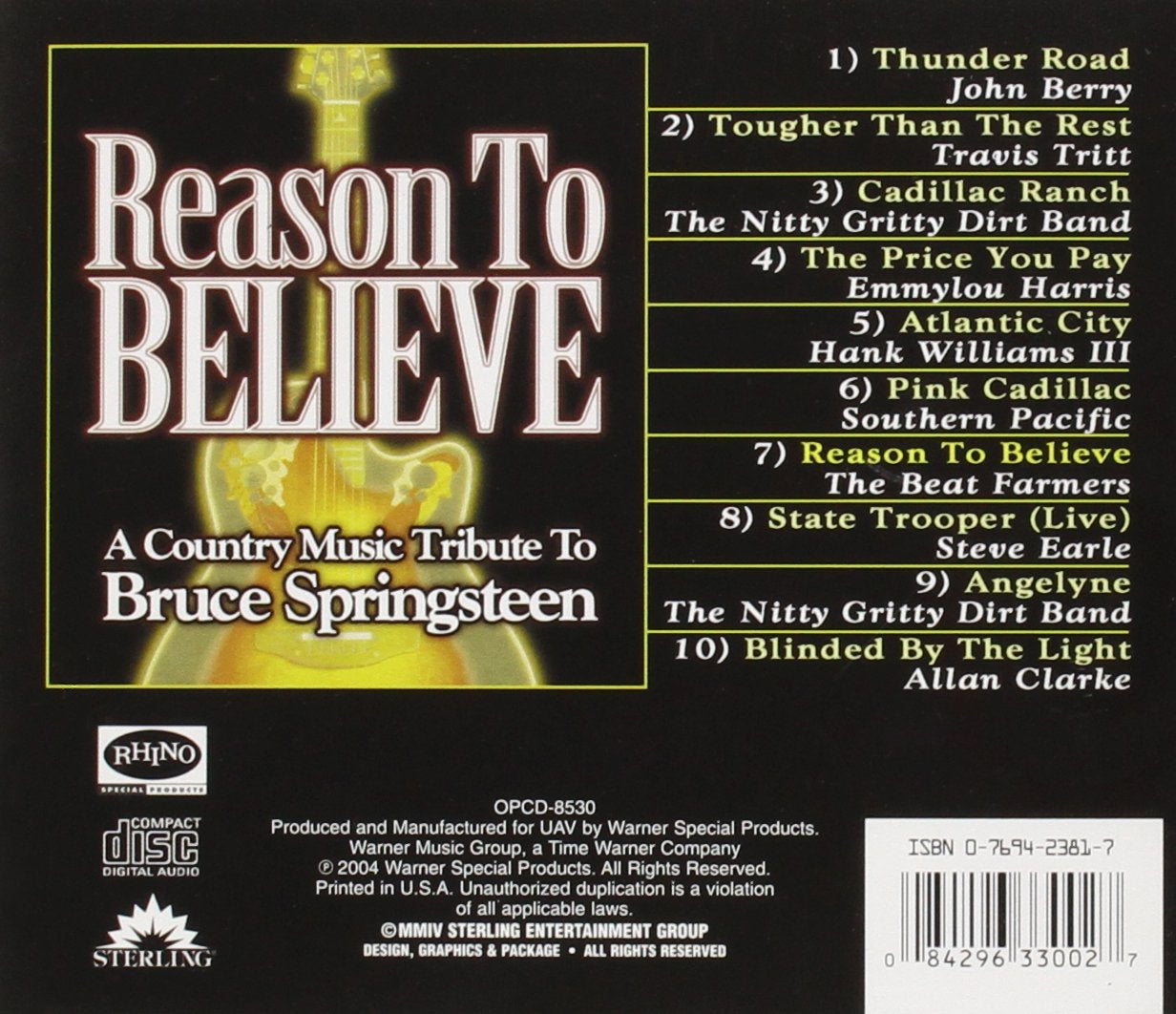 Reason to Believe: Country Music Tribute to Bruce Springsteen