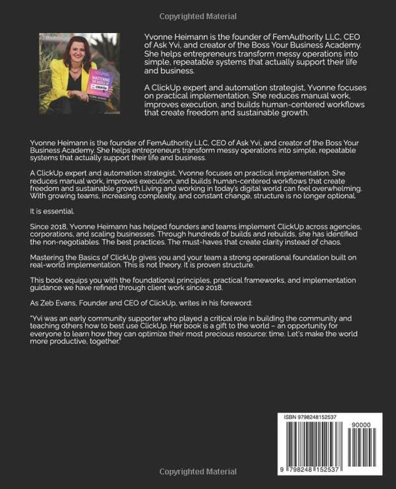 Mastering the Basics of ClickUp (2nd Edition): Easy project management using repeatable processes
