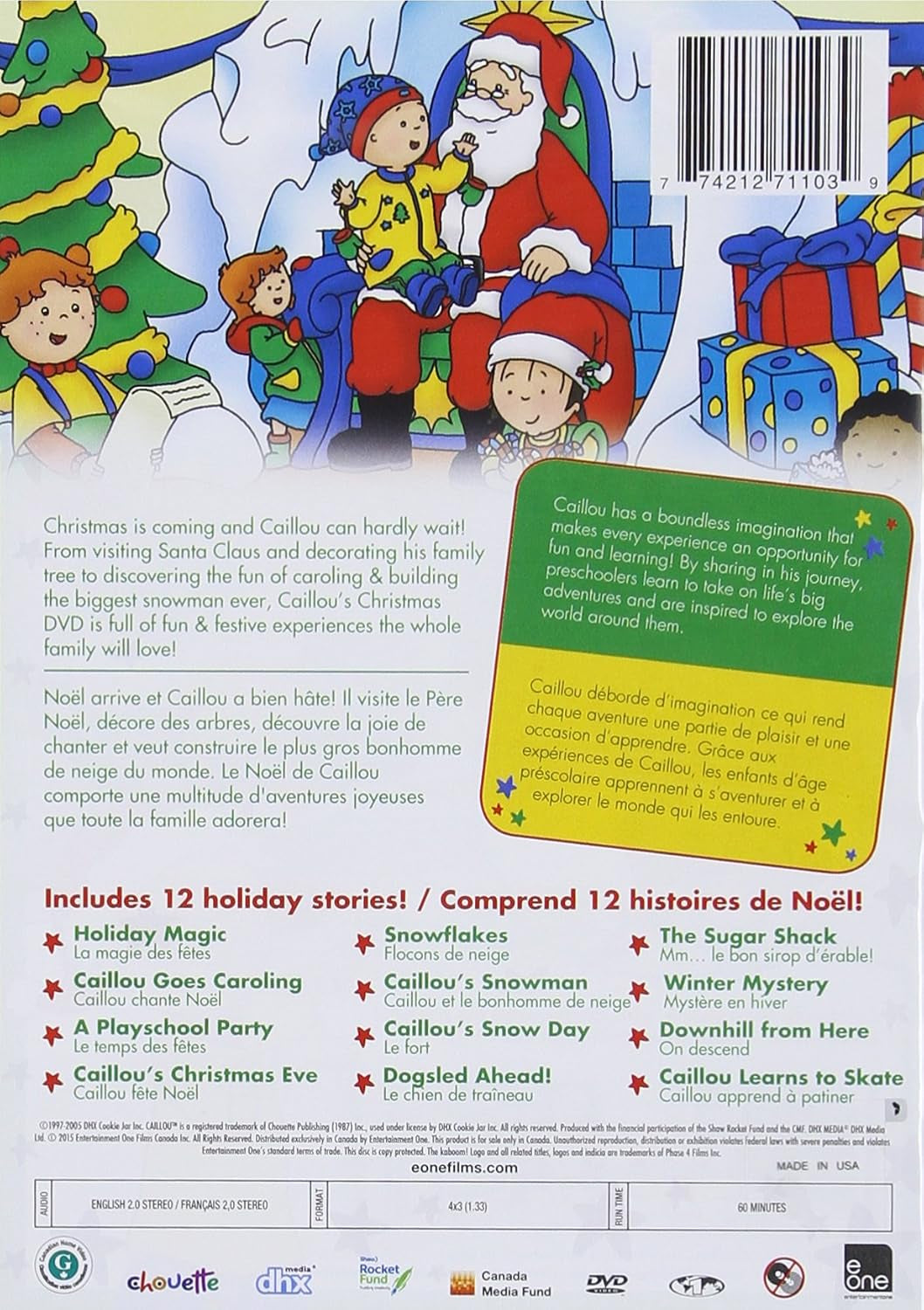 Caillou // Caillou's Christmas / Le Noel De Caillou