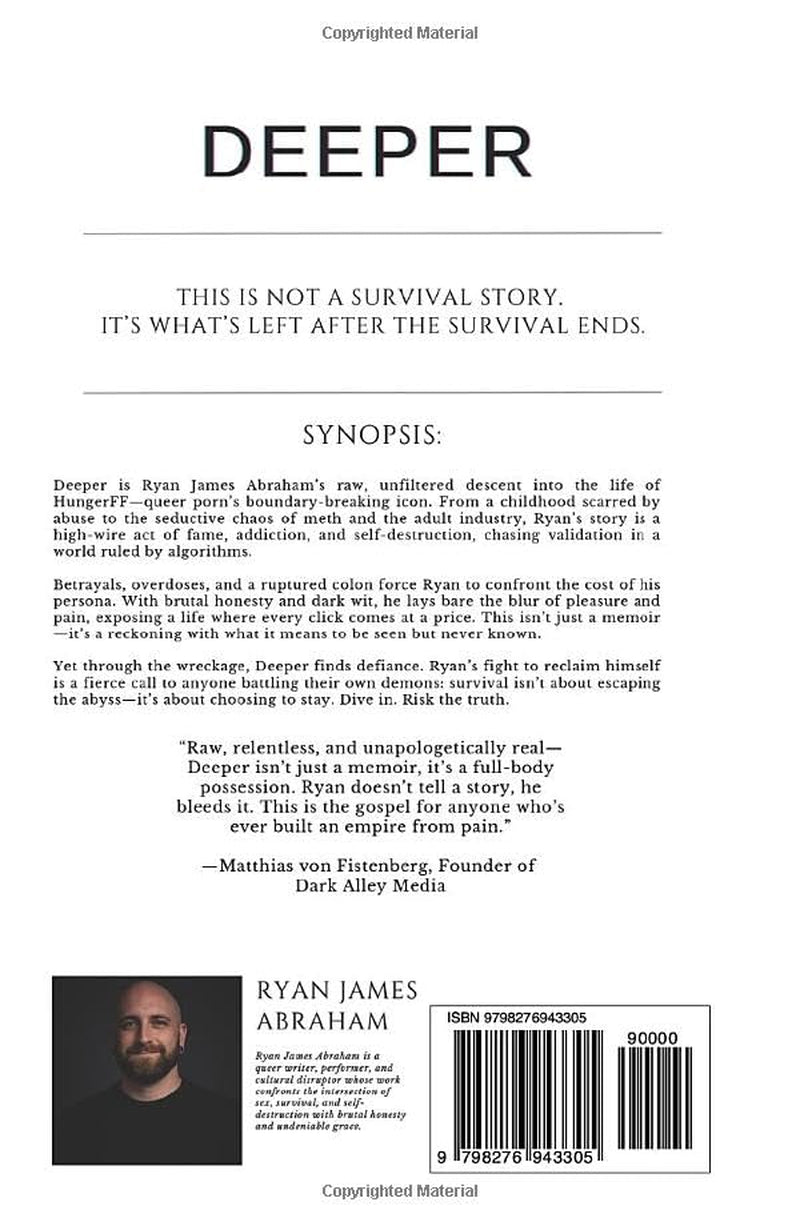 Deeper: A Memoir By Ryan James Abraham