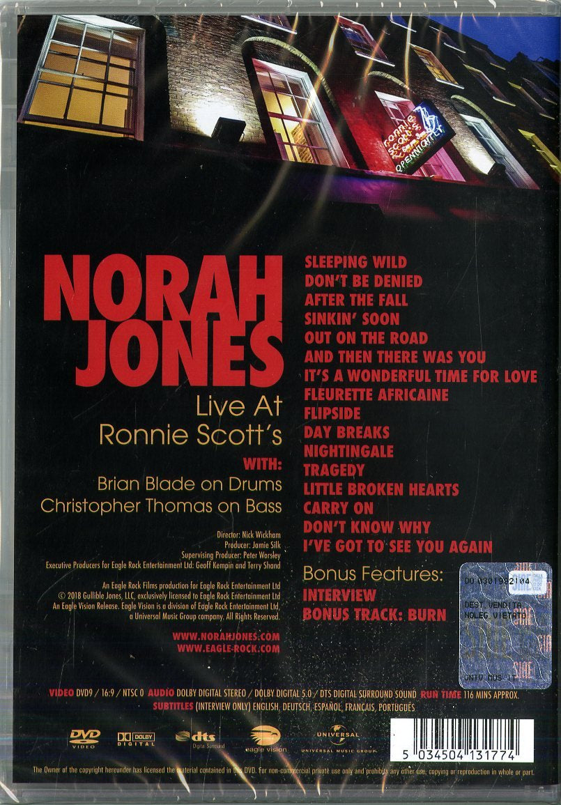 Live at Ronnie Scott's[DVD]