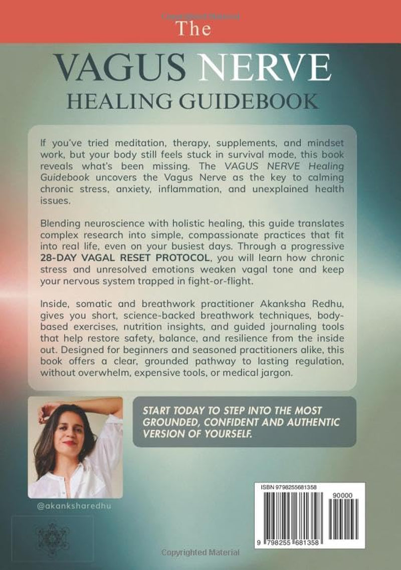 The Vagus Nerve Healing Guidebook: A 4 Week Program to Regulate Your Nervous System - Calm Inflammation, Anxiety and Stress, Improve Digestion and ... Science Backed Exercises for Daily Life