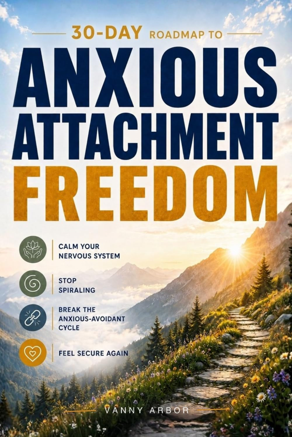 30-Day Roadmap to Anxious Attachment Freedom: A Guided Path to Calm Your Nervous System, Break the Anxious-Avoidant Cycle, and Feel Secure Again (Reality Reclaim Series)