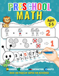 Preschool Math Workbook: 100+ Fun and Educational Activities to Learn Numbers, Counting, Shapes, Patterns, Addition and Subtraction | Preschool, Pre-K ... Ages 3–5 (Learn by Playing: Math for Kids)
